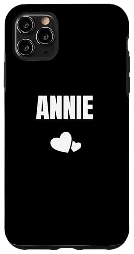 Annie Vorname Geburtstag Niedliches Herz Hülle für iPhone 11 Pro Max Annie Vorname Geburtstag Niedliches Herz Hülle für iPhone 11 Pro Max von First Name Gift Female Cute Heart Birthday Name