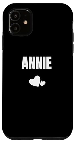 Annie Vorname Geburtstag Niedliches Herz Hülle für iPhone 11 Annie Vorname Geburtstag Niedliches Herz Hülle für iPhone 11 von First Name Gift Female Cute Heart Birthday Name