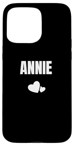 Annie Vorname Geburtstag Niedliches Herz Hülle für iPhone 15 Pro Max Annie Vorname Geburtstag Niedliches Herz Hülle für iPhone 15 Pro Max von First Name Gift Female Cute Heart Birthday Name