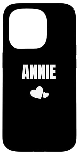 Annie Vorname Geburtstag Niedliches Herz Hülle für iPhone 15 Pro Annie Vorname Geburtstag Niedliches Herz Hülle für iPhone 15 Pro von First Name Gift Female Cute Heart Birthday Name