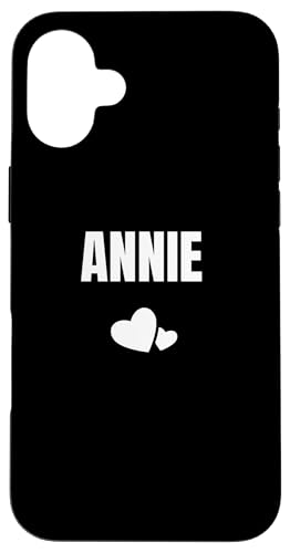 Annie Vorname Geburtstag Niedliches Herz Hülle für iPhone 16 Plus Annie Vorname Geburtstag Niedliches Herz Hülle für iPhone 16 Plus von First Name Gift Female Cute Heart Birthday Name