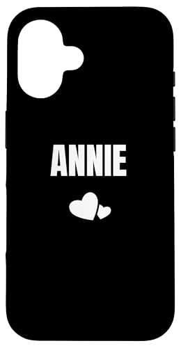 Annie Vorname Geburtstag Niedliches Herz Hülle für iPhone 16 Annie Vorname Geburtstag Niedliches Herz Hülle für iPhone 16 von First Name Gift Female Cute Heart Birthday Name