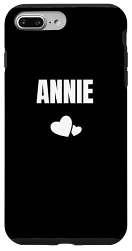Annie Vorname Geburtstag Niedliches Herz Hülle für iPhone 7 Plus/8 Plus von First Name Gift Female Cute Heart Birthday Name