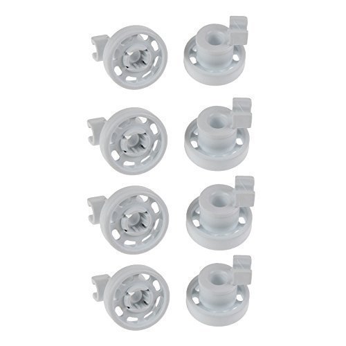 First4Spares Ersatz Obere Korb Räder für Hotpoint Geschirrspüler (Packung zu 8) von First4spares