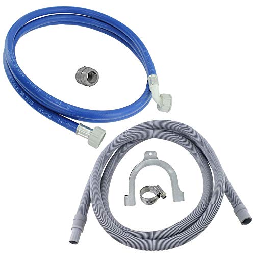 First4spares Universal Füllventil Wasserpfeife und Abflussschlauch Erweiterungsset für Ariston Geschirrspüler 2,5 m First4spares Universal Füllventil Wasserpfeife und Abflussschlauch Erweiterungsset für Ariston Geschirrspüler 2,5 m von First4spares