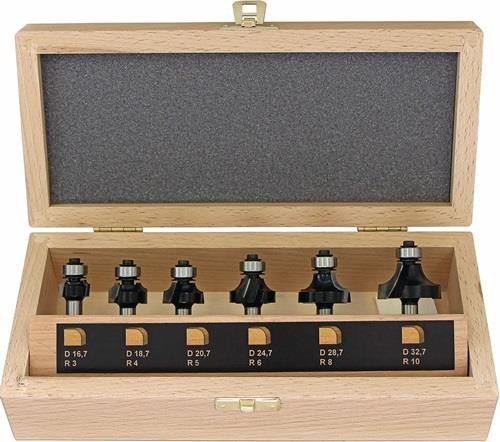 Fisch-tools Abrundfräsersatz 973CT06A03 HM Schaft-D.8mm 6-tlg. 973CT06A03NW Fisch-tools Abrundfräsersatz 973CT06A03 HM Schaft-D.8mm 6-tlg. 973CT06A03NW von Fisch-tools