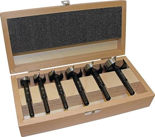 Fisch-tools Forstnerbohrersatz BLACK SHARK PRO 6-tlg.D.20,25,30,35,40,50mm von Fisch-tools