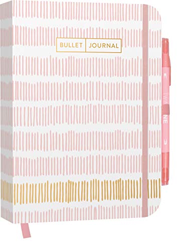Bullet Journal : Mit Punkteraster, Seiten für Index, Key und Future Log sowie ... praktischem Verschlussband und Innentasche: Mit Punkteraster, Seiten ... Stiftehalter und praktischem Verschlussband von Fischer, Michael