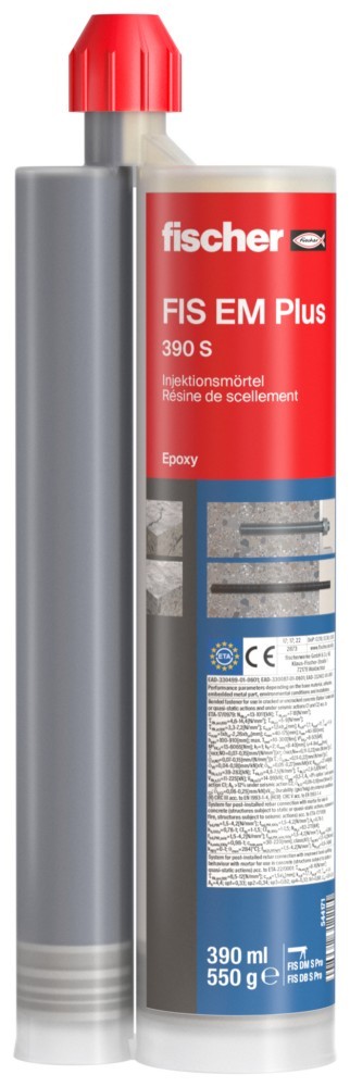 Fischer Deutschl. Injektionsmörtel FIS EM Plus 390 S 544171 von Fischer Deutschl.