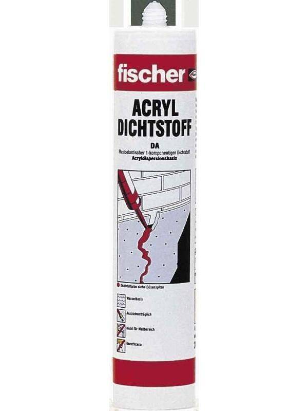 Fischer Acryldichtstoff DA W 310 053110 ml weiss Fischer Acryldichtstoff DA W 310 053110 ml weiss von Fischer Deutschland Vertriebs