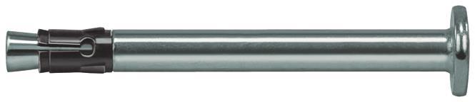 Fischer Nagelanker FNA II 6x30/5 044115 mit Nagelkopf Stagl galv verzinkt (Inhalt 100 Stück) von Fischer Deutschland Vertriebs