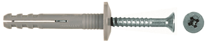 Fischer Nageldübel N 5x30/5 P 050338 (100) Nagel (Inhalt 100 Stück) von Fischer Deutschland Vertriebs