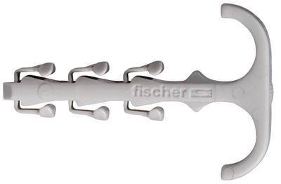 Fischer Zwillingsschelle Steckfix 048162 SF plus ZS 28 (Inhalt 75 Stück) von Fischer Deutschland Vertriebs