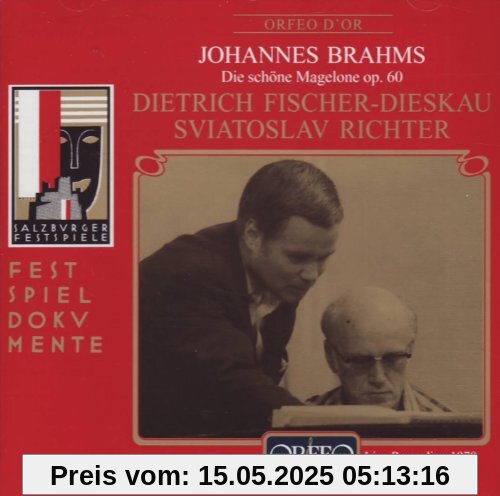 Salzburger Festspiele 1970: 1. Liederabend (Mozarteum 30.07.1970) von Fischer-Dieskau