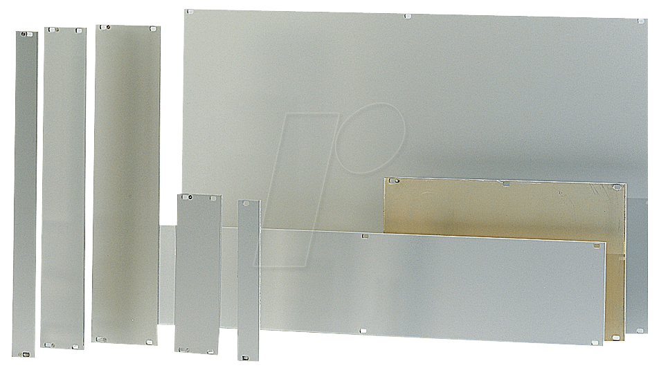 BGT TFP 306 - Alu-Teilfrontplatten 128,4 x 30,1 x 2,5mm von Fischer Elektronik