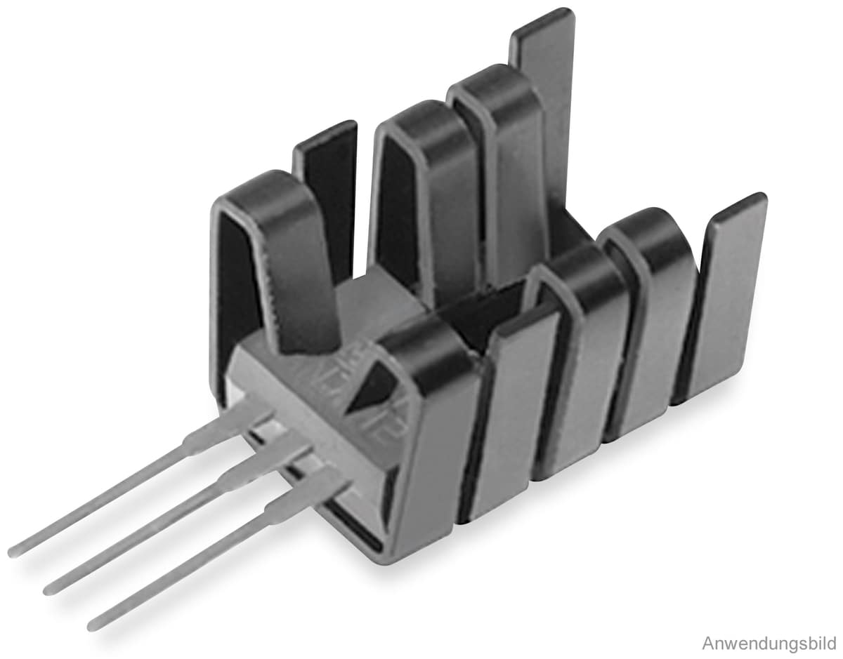 FISCHER ELEKTRONIK Kühlkörper, FK 237 SA220 O, Fingerkühlkörper, schwarz, Aluminium FISCHER ELEKTRONIK Kühlkörper, FK 237 SA220 O, Fingerkühlkörper, schwarz, Aluminium von Fischer Elektronik