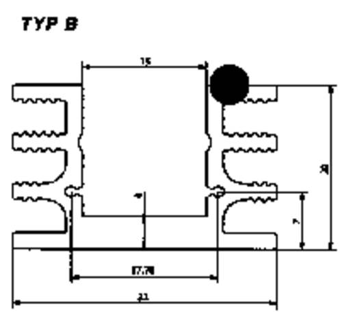 Fischer Elektronik 10022575 SK 76 50 SA Kühlkörper 4.2 K/W (L x B x H) 50 x 32 x 20mm TO-220, TO-126 von Fischer Elektronik