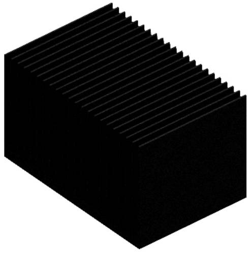 Fischer Elektronik 10133681 SK 628/75 SA Strangkühlkörper 4.5 K/W (L x B x H) 75 x 75 x 45mm von Fischer Elektronik