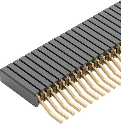 Fischer Elektronik Buchsenleiste (Standard) Anzahl Reihen: 1 Polzahl je Reihe: 20 BLM 3 SMD/ 20/G 1S von Fischer Elektronik