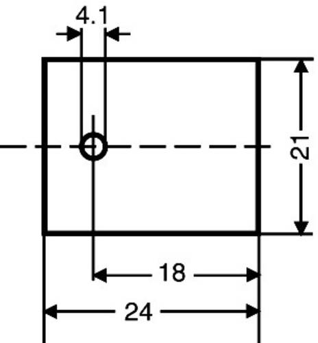 Fischer Elektronik GS 218 Glimmerscheibe (L x B) 24mm x 21mm Passend für (Gehäuseart (Halbleiter)) von Fischer Elektronik