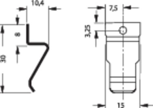 Fischer Elektronik Transistor-Haltefeder, 1fach Passend für (Gehäuseart (Halbleiter)): TO-218, TO- von Fischer Elektronik
