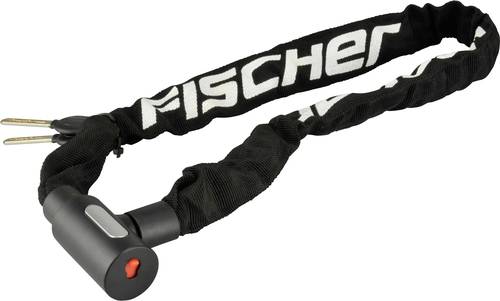 FISCHER FAHRRAD 85898 Kettenschloss Schwarz Schlüsselschloss von Fischer Fahrrad