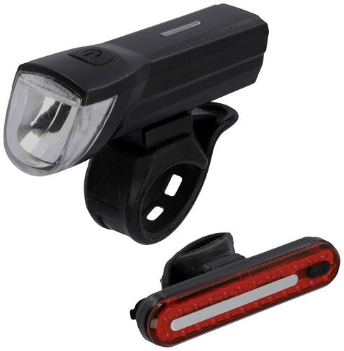 FISCHER FAHRRAD Fahrradbeleuchtung Set STOP-30/15 LED Schwarz FISCHER FAHRRAD Fahrradbeleuchtung Set STOP-30/15 LED Schwarz von Fischer Fahrrad
