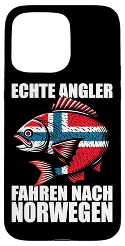 Echte Angler Fahren Nach Norwegen Norway Angler Fischer Hülle für iPhone 15 Pro Max Echte Angler Fahren Nach Norwegen Norway Angler Fischer Hülle für iPhone 15 Pro Max von Fischer Fischjagd Norwegen Angelausflug