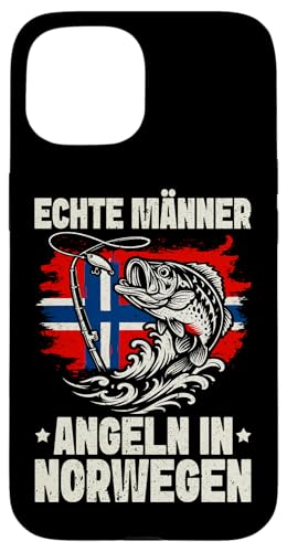 Echte Angler Fahren Nach Norwegen Norway Angler Fischer Hülle für iPhone 15 Echte Angler Fahren Nach Norwegen Norway Angler Fischer Hülle für iPhone 15 von Fischer Fischjagd Norwegen Angelausflug