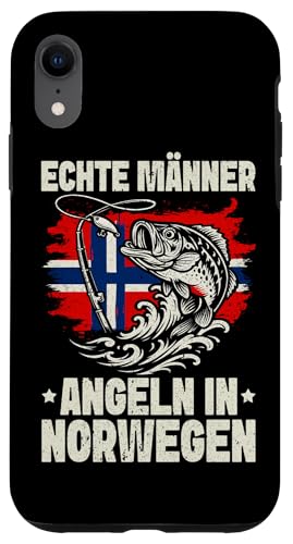 Echte Angler Fahren Nach Norwegen Norway Angler Fischer Hülle für iPhone XR Echte Angler Fahren Nach Norwegen Norway Angler Fischer Hülle für iPhone XR von Fischer Fischjagd Norwegen Angelausflug