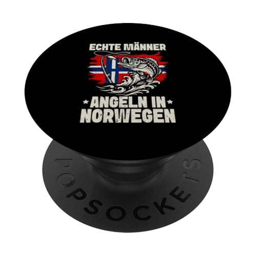 Echte Angler Fahren Nach Norwegen Norway Angler Fischer PopSockets Klebender PopGrip Echte Angler Fahren Nach Norwegen Norway Angler Fischer PopSockets Klebender PopGrip von Fischer Fischjagd Norwegen Angelausflug