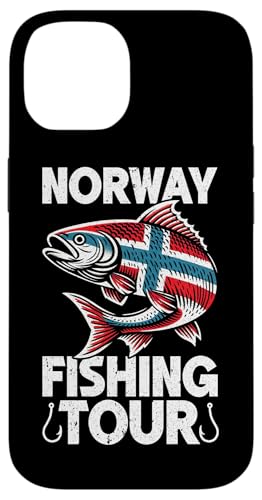 Norway Fishing Tour Norwegen Angelteam Angler Angelsport Hülle für iPhone 14 von Fischer Fischjagd Norwegen Angelausflug
