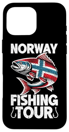 Norway Fishing Tour Norwegen Angelteam Angler Angelsport Hülle für iPhone 16 Pro Max von Fischer Fischjagd Norwegen Angelausflug