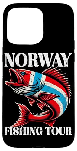 Norway Fishing Tour Norwegen Angelteam Angler Fischer Hülle für iPhone 15 Pro Max von Fischer Fischjagd Norwegen Angelausflug