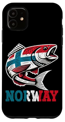 Norway Norwegen Angelteam Angler Fischer Angelsport Hülle für iPhone 11 von Fischer Fischjagd Norwegen Angelausflug