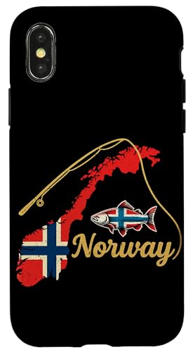 Norway Norwegen Angelteam Angler Fischer Angelsport Hülle für iPhone X/XS Norway Norwegen Angelteam Angler Fischer Angelsport Hülle für iPhone X/XS von Fischer Fischjagd Norwegen Angelausflug