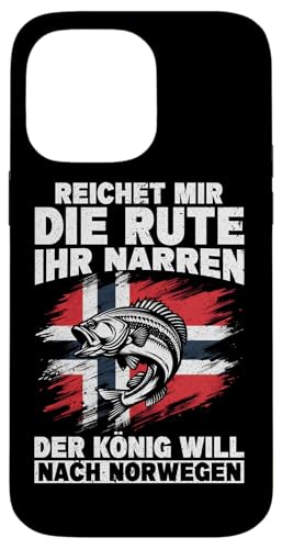 Reichet Mir Die Rute Ihr Narren Der König Will Nach Norwegen Hülle für iPhone 14 Pro Max Reichet Mir Die Rute Ihr Narren Der König Will Nach Norwegen Hülle für iPhone 14 Pro Max von Fischer Fischjagd Norwegen Angelausflug