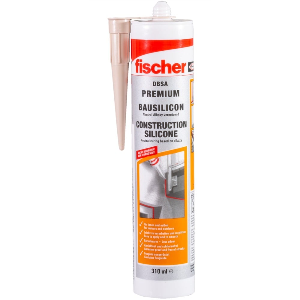 Bausilicon DBSA GR 310ml betongrau, Dichtmasse Bausilicon DBSA GR 310ml betongrau, Dichtmasse von Fischer
