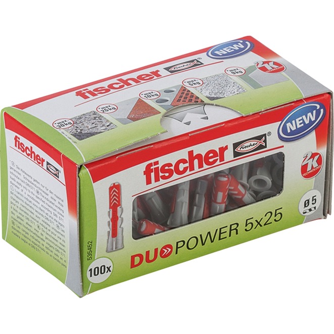 Dübel DUOPOWER 5x25 LD Dübel DUOPOWER 5x25 LD von Fischer