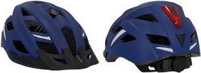 FISCHER Fahrrad-Helm Urban Plus Boston, Größe: S/M extrem stabile Polycarbonat-Schale, hochfeste EPS - 1 Stück (50631) von Fischer