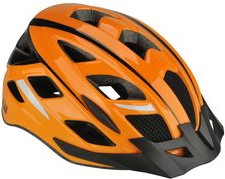 FISCHER Fahrrad-Helm Urban Sport, Größe: S/M Innenschale aus hochfestem EPS, verstellbares, beleuchtetes - 1 Stück (86731) von Fischer