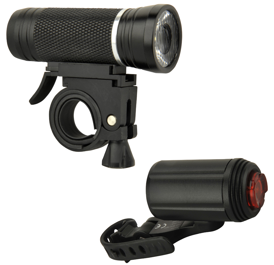 FISCHER Fahrrad-LED-Beleuchtungs-Set ALU 30/15 Lux FISCHER Fahrrad-LED-Beleuchtungs-Set ALU 30/15 Lux von Fischer