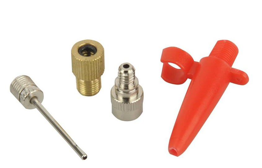 FISCHER Fahrrad-Luftpumpen-Adapter-Set, 4-teilig von Fischer