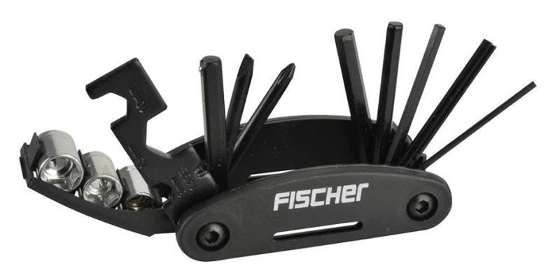 FISCHER Fahrrad-Multifunktionswerkzeug, 14-teilig von Fischer