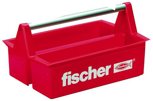 Fischer 060524 WZK Werkzeugkasten unbestückt Rot von Fischer