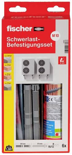 Fischer 300 T SBS Set M 10 Schwerlast-Befestigungsset 97807 1 Set Fischer 300 T SBS Set M 10 Schwerlast-Befestigungsset 97807 1 Set von Fischer