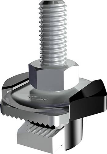 Fischer 538655 Hammerkopfschrauben M8 60mm Stahl, Polypropylen galvanisch verzinkt 100St. von Fischer