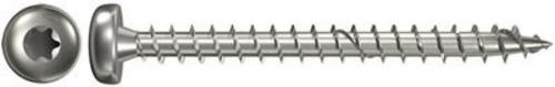 Fischer 657385 Senkkopfschrauben 5mm 60mm Sechsrund galvanisch verzinkt 50St. von Fischer