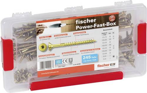 Fischer 667005 Spanplattenschrauben 3.5mm 50mm Sechsrund 1St. Fischer 667005 Spanplattenschrauben 3.5mm 50mm Sechsrund 1St. von Fischer