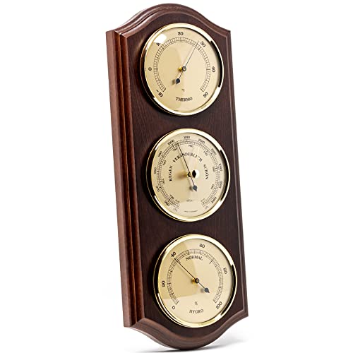 Fischer 9178-22 - Wetterstation - Wetterwarte mit Thermometer, Barometer, Hygrometer - Echtholz-Gehäuse, Made in Germany Fischer 9178-22 - Wetterstation - Wetterwarte mit Thermometer, Barometer, Hygrometer - Echtholz-Gehäuse, Made in Germany von Fischer